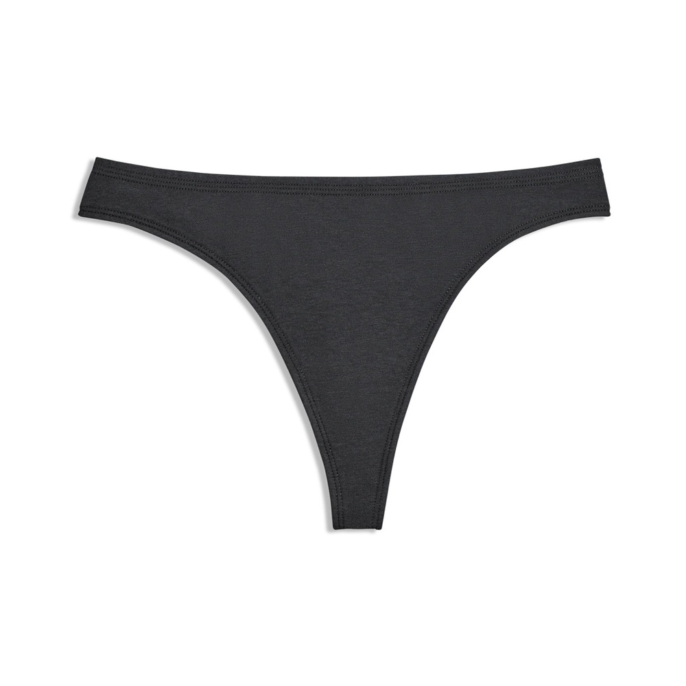 New - Allbirds Anytime Thong in Natural Black